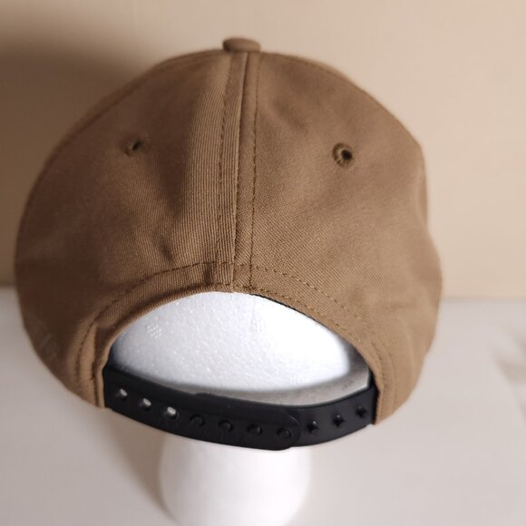 Banner & Oak Sierra Cap Tan Adjustable Snapback Hat Patch Outdoors USA Mountain - Picture 2 of 16